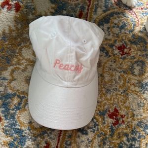 Peachy hat